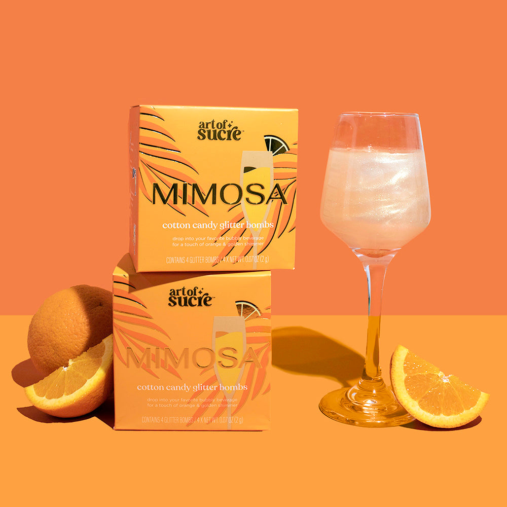 Mimosa Glitter Bombs
