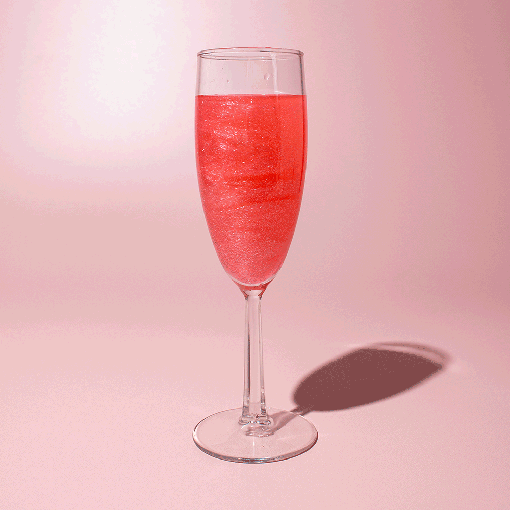animated pink glitter