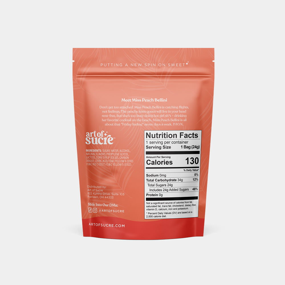 Peach Bellini Cotton Candy