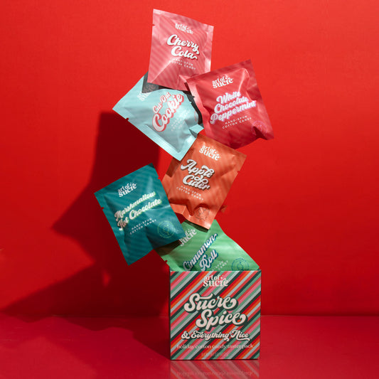 Sucre Spice & Everything Nice Holiday Cotton Candy Sampler
