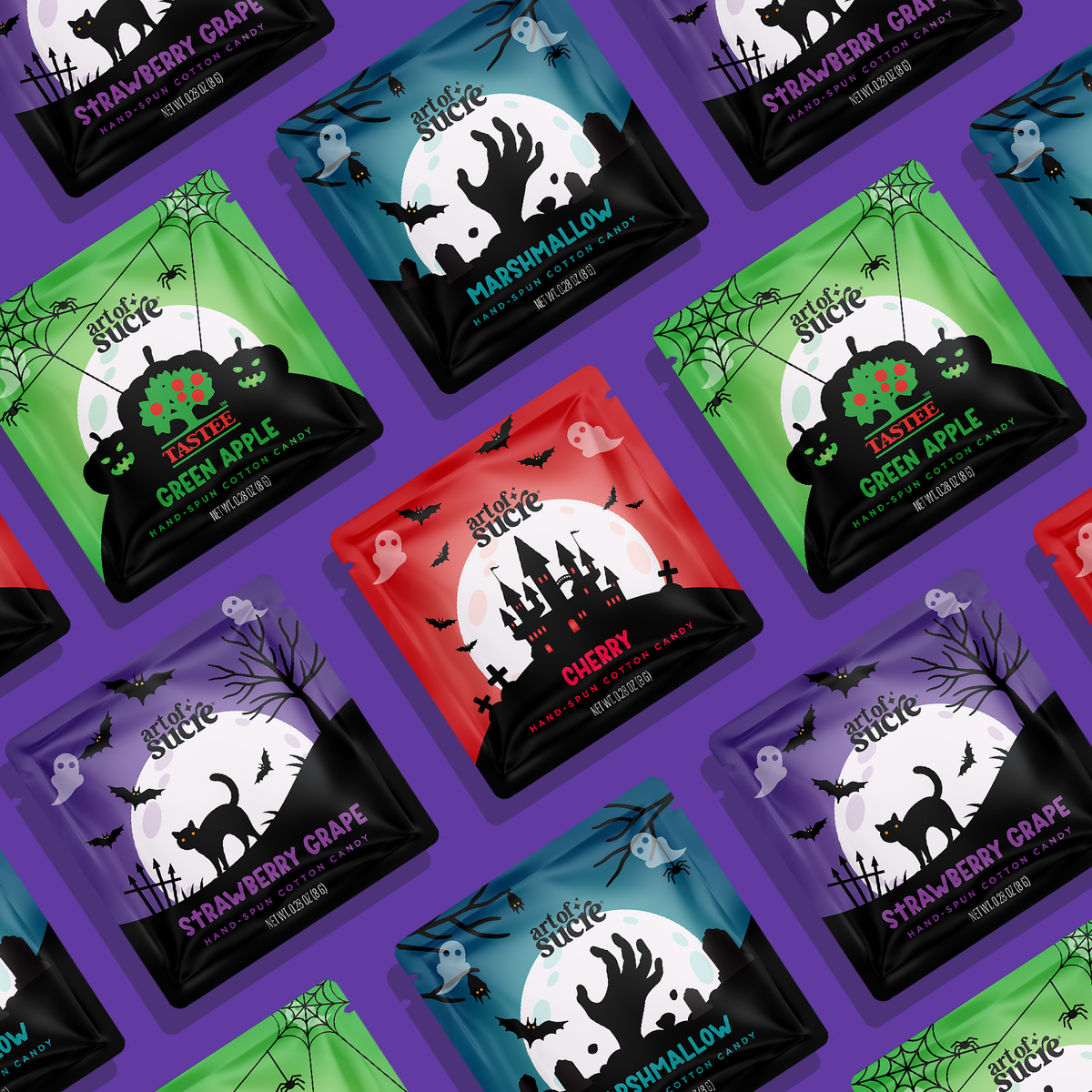 Trick-or-Treat Cotton Candy Pack