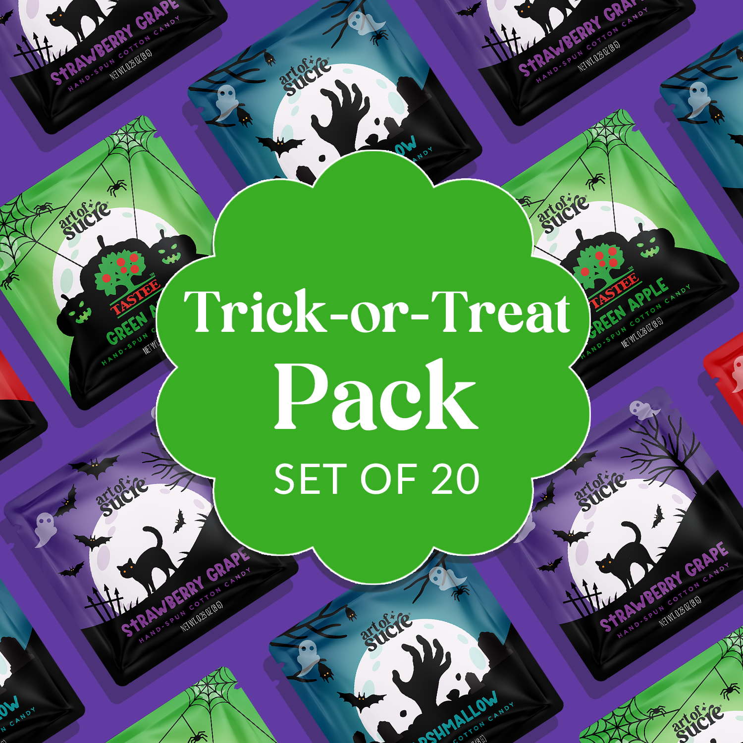 Trick-or-Treat Cotton Candy Pack