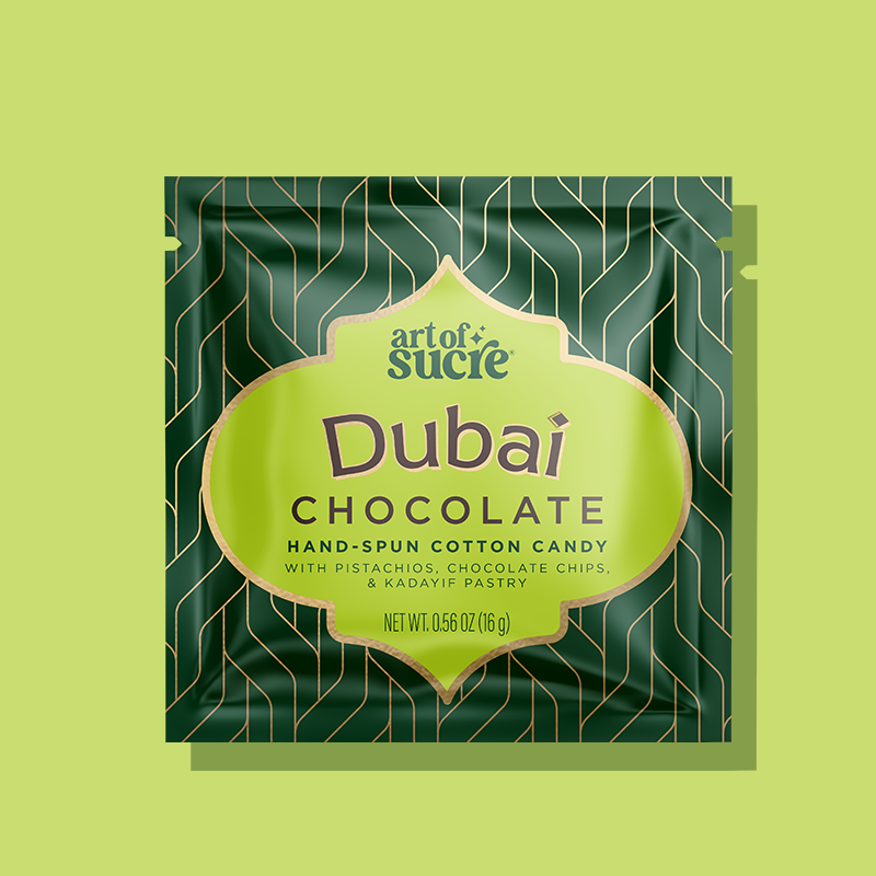 Dubai Chocolate Cotton Candy Mini