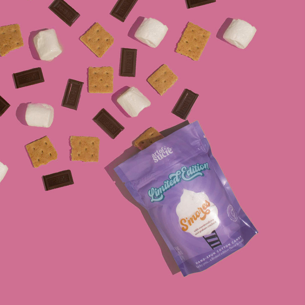S'mores Cotton Candy