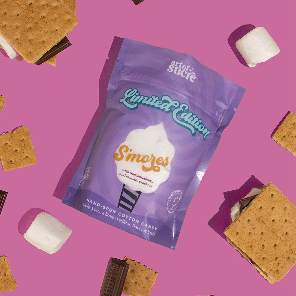 S'mores Cotton Candy