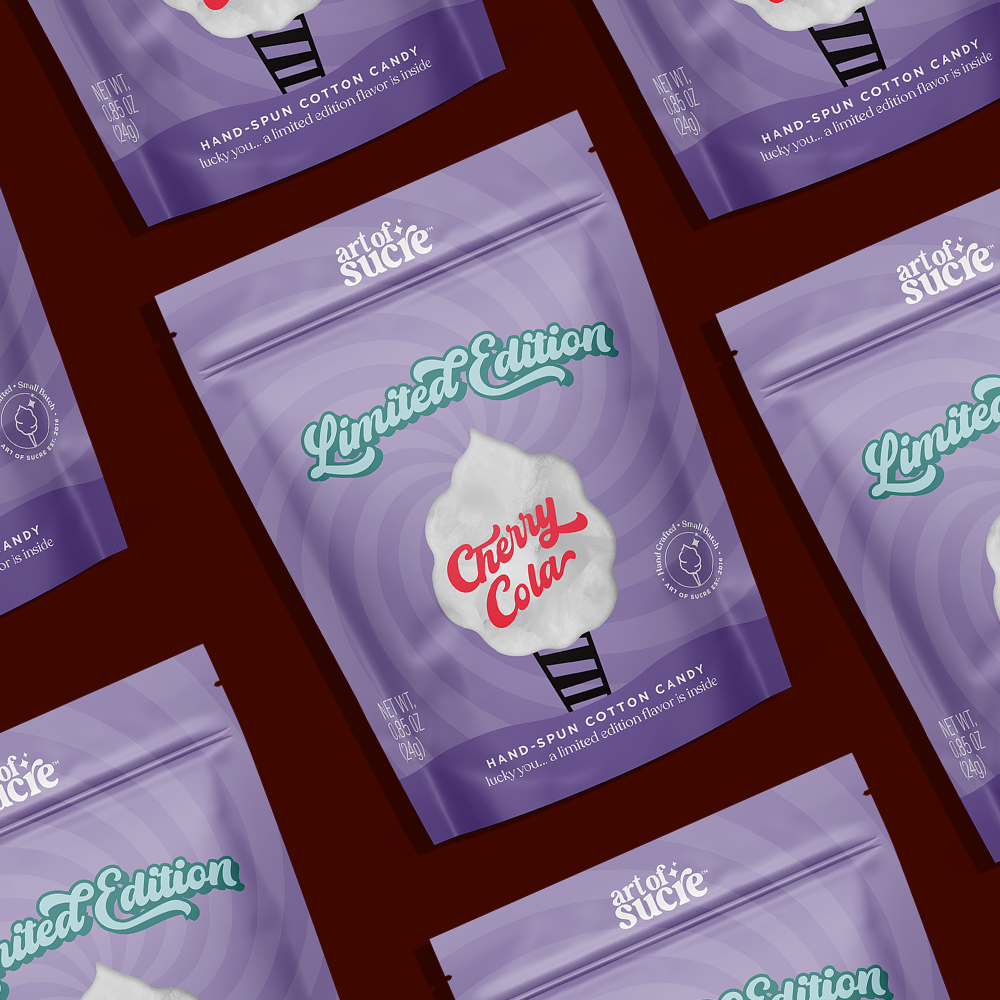 Cherry Cola Cotton Candy