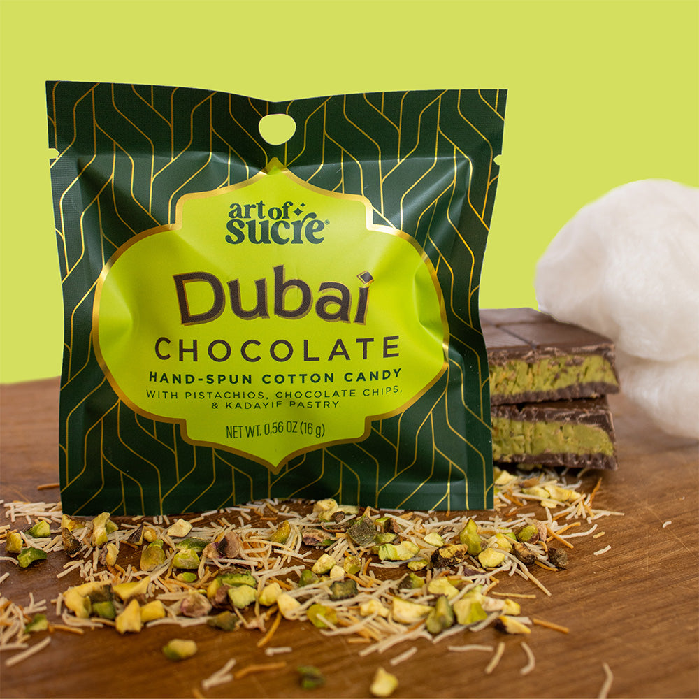 Dubai Chocolate Cotton Candy Mini
