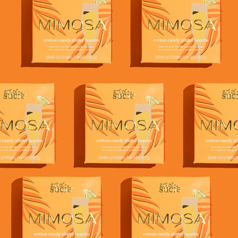 Mimosa Glitter Bomb Bundle Art of Sucre