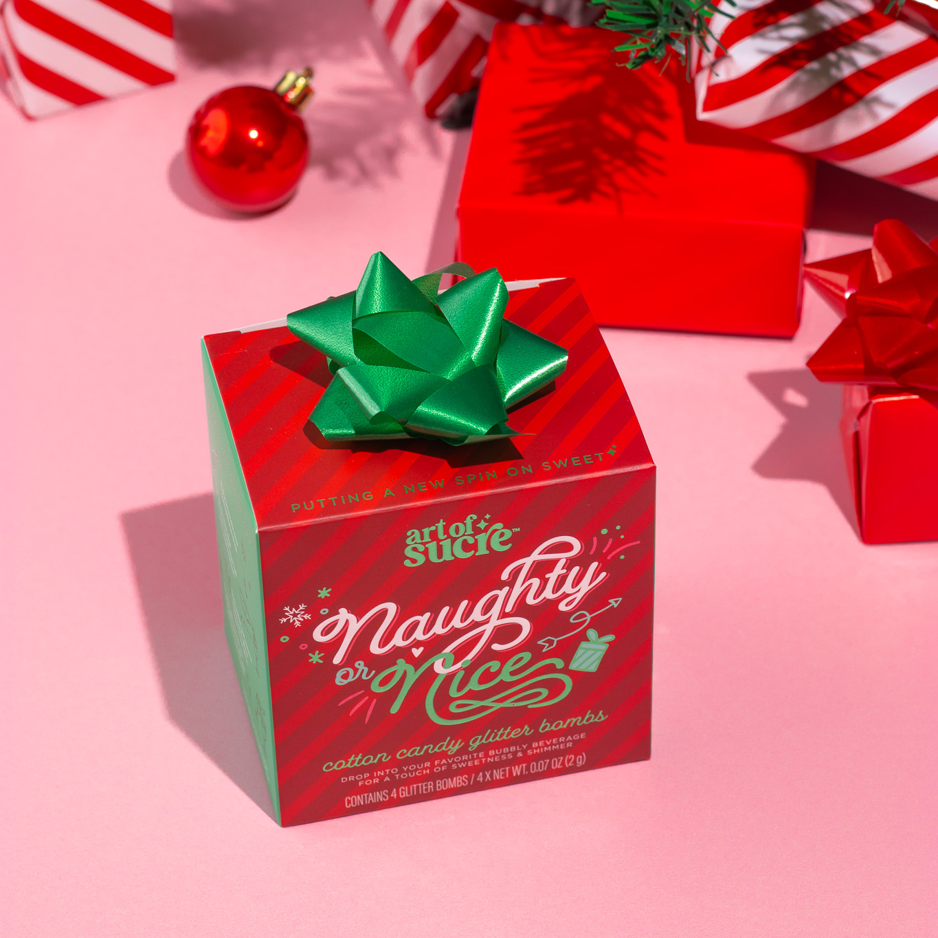 Naughty or Nice Glitter Bombs