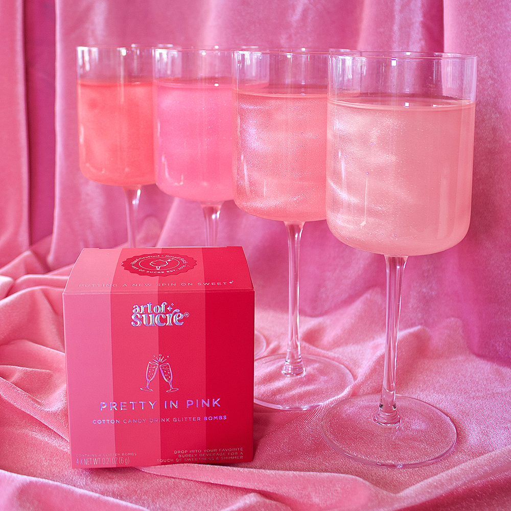 Pretty in Pink Glitter Bombs