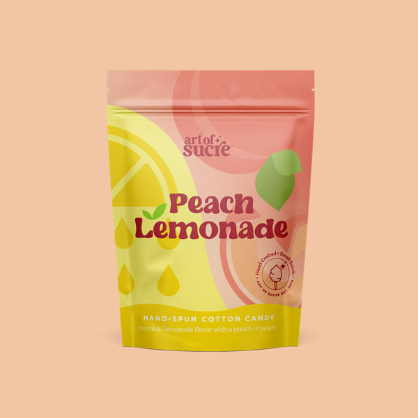 Peach Lemonade Cotton Candy