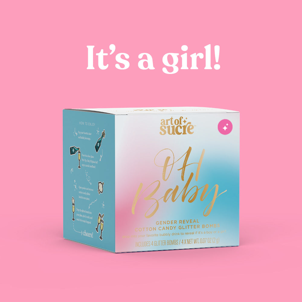 Oh Baby Gender Reveal Glitter Bombs